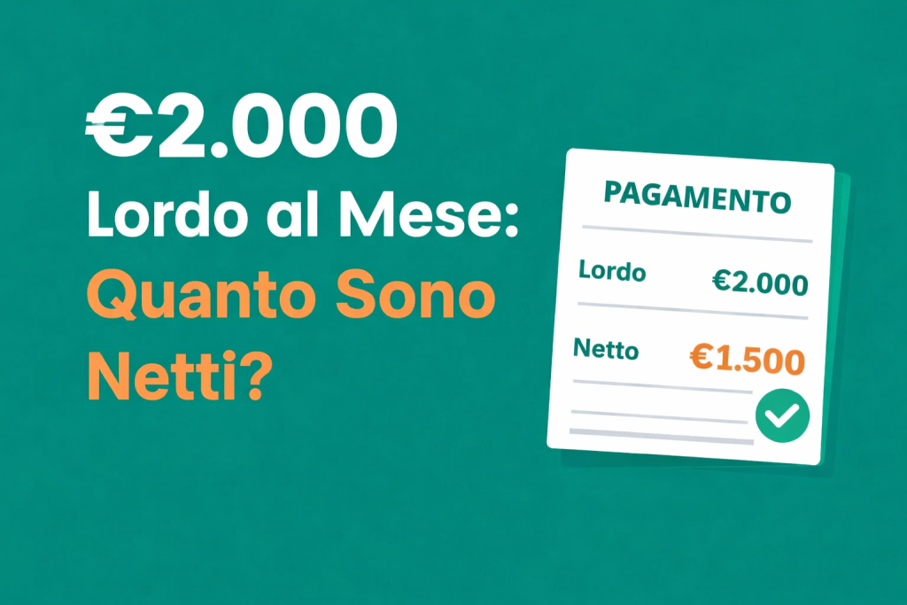 €2000 Lordo Quanto Sono Netti
